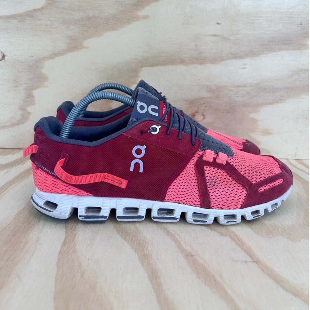 Swiss Engineering - On Cloud 5 - Running Shoes - Red/Pink - Men's - M9